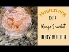 Diy Whipped Body Butter, Creamy Body Butter, Homemade Body Wash, Diy Face Cream, Shea Butter Recipes, Homemade Lotion Bars, Sugar Scrub Homemade