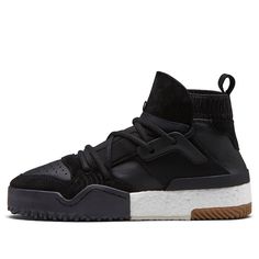 adidas originals adidas Alexander Wang x AW BBall 'Black' Black/White/Black Sneakers/Shoes Adidas Alexander Wang, Alexander Wang Shoes, White Camo, Sneakers Adidas, Black Gums, Hi Top, Black Sneakers, Adidas Tubular Defiant, Sneakers Shoes