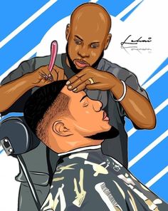 Barber Pictures, Barbershop Poster, Chris Brown Art, Barber Tattoo, Concert Poster Art, Barber Accessories, Barber Logo, Barbershop Design, Airbrush Designs