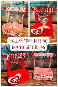 dollar tree kissing booth for valentine's day