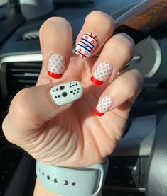 Sports Themed Nails, Hockey Wedding