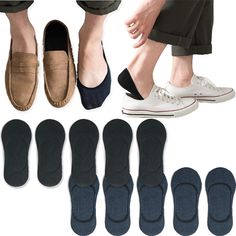 PRICES MAY VARY. 【Real Invisible Socks】No see socks fit most low profile shoes, Oxford sneakers, athletic shoes, loafers, etc. Padded hidden socks are not too thick or too thin, perfect for daily use 【Non-Slip】Silicone strips tightly locks the heel, foot nonslip silicone increases the friction between the sock and the shoe 【Occasions】Wear whenever hiding your socks. Perfectly fit all of your Sneakers, Casual Shoes, Dress Shoes, Boat Shoes, Loafers etc 【Exquisite Production Technology】Premium fab Low Cut Shoes, Shoes Oxford, Oxford Sneakers, Heel Grips, Invisible Socks, Sneakers Athletic, Liner Socks, Shoes Dress, No Show Socks