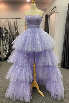 Tiered Prom Dress, Formal Prom Dresses Long, Sparkly Prom Dresses, Prom 2024, Dress Layered, Long Formal Dress, A Line Prom Dresses, Tulle Prom Dress