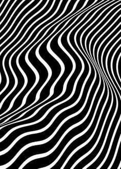 an abstract black and white background with wavy lines