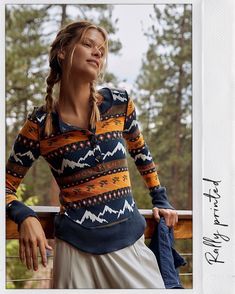 Rally Printed Layer curated on LTK Thrifting Manifestation, Winter Accesories, Outdoor Wardrobe, Casual Punk, Athletic Crop Top, Long Sleeve Workout Top, Free People Activewear, Long Sleeve Workout, Party Clothes