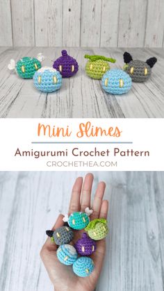 mini crochet fish amigurmi crochet pattern by crochetheea com