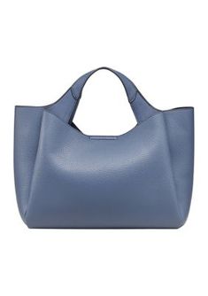 Available in a variety of colors, the Willa satchel from DKNY looks great with every outfit. | DKNY Willa Satchel, Blue Versatile Blue Top Handle Satchel, Modern Blue Satchel For Work, Chic Blue Office Satchel, Blue Leather Shoulder Bag For Work, Versatile Blue Satchel With Double Handle, Blue Versatile Double Handle Satchel, Chic Blue Satchel For Shopping, Blue Tote Satchel For Work, Blue Workwear Tote Satchel