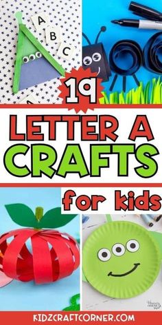 the top ten letter a crafts for kids