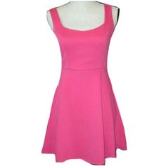 New Topshop Bow Back Skater Dress Pink Color Bow Back Detail Jersey Skater Dress Back Zipper Closure Sleeveless Partially Lined (Polyester) Msrp $90 Size 4 Approximate Flat Lay Measurements: Bust: 14 1/2" Waist: 13" Length: 31" Pink Fitted A-line Sleeveless Dress, Scoop Neck Sleeveless Dress For Spring Party, Fitted Pink Sleeveless Sundress, Casual Pink A-line Sleeveless Dress, Pink Sleeveless Fit And Flare Dress, Pink Casual A-line Sleeveless Dress, Casual Scoop Neck Party Dress, Spring Pink Scoop Neck Mini Dress, Fitted Sleeveless Scoop Neck Dress For Spring