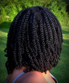 Loose Twists Are Perfect For Length Retention Get Inspired By This Gallery Natural Hair Diy, Mini Twists, Hair Twist Styles, Natural Hair Updo, Natural Hair Braids