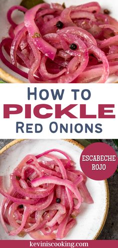 how to pickle red onions in the kitchen