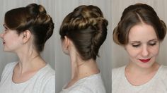 Ring Around The Moon, Lara Pulver, Irene Adler, Vintage Hair, Vintage Hairstyles, How To Find, Winter Wedding, Hair Tutorial, Cute Hairstyles