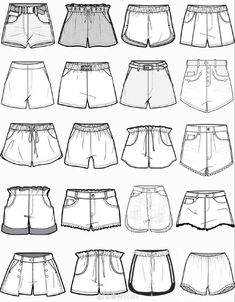 How To Draw Shirts Female Step By Step, Clothing Ideas Sketch, How To Draw Details On Clothes, Bathing Suit Reference Drawing, Female Drawing Clothes, How To Draw Clothes Step By Step Easy, Men Outfits Drawing Reference, Aesthetic Outfit Drawing Sketches, How To Draw A Model Fashion Sketches