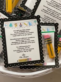 Back to School Poem for Students from Teacher Erasers, Free Resources, School Projects, Back To School, Gifts