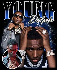 young dolph with his head in his hands and the cover of their album