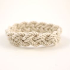 Rope bracelet that's a timeless classic for the coastal communities and everyone that loves the seaside style. Our Famous Mystic Sailor Bracelet with a slimmer profile, a full 1/2 inch narrower than the original. About 3/4 inch wide, stretch it over your hand and then shape to fit once on. Please choose a size. Small - fits children and very fine framed women with a wrist size of 5 - 6 inches Medium - fits women and teenagers with a wrist size of 6 - 7 inches Large - fits men and larger women wi Turks Head Knot, Sailor Bracelet, Mystic Ct, Seaside Style, Fits Men, Fits Women, The Seaside, Braided Bracelets, Timeless Classic