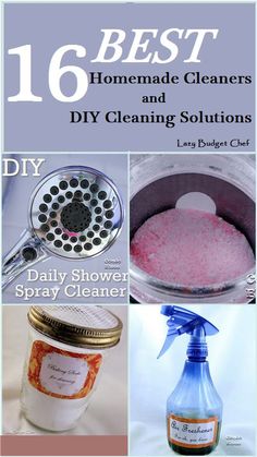 the best homemade cleaners and diy cleaning solution