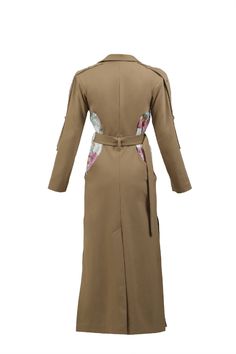 Beige/brown trench coat with a floral inside vest. 2 in 1. The sides are cut out for vest visibility.The trench can be worn without the vest.Material - 60% acrylic; 40% cottonLining - without liningCare - Dry cleanMeasurements:XS - Bust(cm):80-82; Waist(cm):63-64; Hips(cm):87-89.S - Bust(cm):83-84; Waist(cm):65-66; Hips(cm):90-92.M - Bust(cm):88-90; Waist(cm):68-70; Hips(cm):94-96.L - Bust(cm):92-94; Waist(cm):74-76; Hips(cm):98-100.XL - Bust(cm):96-98; Waist(cm):78-80; Hips(cm):102-104.Those wh Trench Coat Beige, Brown Trench Coat, Coat Shoes, Tbilisi Georgia, Olympia Le Tan, Effortless Elegance, Sunglasses Shop, Beige Brown, Coat Dress