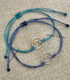 Small Ocean Wave in waterproof cord Bracelet or Anklet sizes Please read FAQs before placing an order. Shop does not accept returns or exchanges.  Cord is made with a waterproof material and has a waxy feel to it and a very thin material. Charms may fade overtime when exposed to water or harsh chemicals.  Charms are about 13mm in gold or silver Adult Bracelet size: about 10" when fully opened  Adult Anklet size: about 12.5" when fully opened  Kid sizes: about 8.5" for bracelets and about 11" for Round Lake, Preppy Jewelry, Cord Bracelet, Ocean Wave, Cord Bracelets, Ocean Waves, Bracelet Sizes, Anklets, Favorite Jewelry