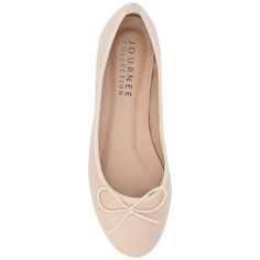 The Vika by Journee Collection is a classical ballet flat with a timeless look. It features a tiny bow and a round-toe, adding a touch of femininity to the design. The flat also has a wide-width footbed and a padded insole, making it comfortable to wear all day long, while the vegan leather construction adds durability to its style. Coquette Shoes, Modern Flats, Stylish Flat Shoes, Cutest Shoes, Women's Ballet Flats, Tiny Bow, Classical Ballet, Cute Flats, Womens Ballet Flats