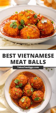 the best vietnamese meat balls recipe is made with fresh ingredients and ready to be eaten