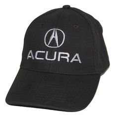 All hats offered by Auto Gear Direct are bagged and boxed for shipment! This is an authentic product and comes with an attached tag. Acura Black Hat made of 100% brushed cotton material featuring an embroidered Acura "A" and Acura lettering. Semi-structured front crown that gives you a comfortable classic look each time. Adjustable strap closure in back. One size fits most! 100% Brushed Cotton Material Silver Embroidery Semi-Structured Crown Area Adjustable Velcro in Back Officially Licensed Pro Flat Brim Cotton Hat With Logo, Adjustable Cotton Hat With Logo, Silver Embroidery, Cotton Hat, Black Hat, Brushed Cotton, Porcelain Dolls, Hat Making, Black Cotton