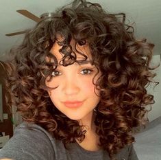 PRICES MAY VARY. 【Hair Material】Premium synthetic crochet hair, natural looking like human hair, skin friedly, full and bouncy, soft and silky, super lightweight. 【Easy to Install】Prelooped curly crochet hair, quick & easy to install, friendly to beginners, last long time with good care. 【Hair Advantage】Bouncy curly crochet hair, super soft and smooth, durable & natural texture, comfortable to wear. 【Length and Color】12 inch gogo curl crochet hai Short Curly Crochet Hair, Curly Hair Trends, Curly Hair Inspo, Natural Curly Hair Cuts, Layered Curly Hair, Curly Hair Photos, Colored Curly Hair, Curly Haircuts, Short Curly Haircuts