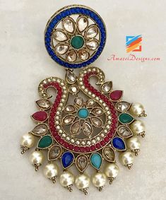 High Quality Polki Multicolored Earrings Tikka Set Available to shop online and delivered to your doorsteps anywhere in the world with our Everything-Everywhere FREE Shipping. 📦Unmatched FREE Worldwide Shipping EXPLORE more Maang Tikka Sets and Tikka Set Punjabi AMERICAN DIAMOND JEWELLERY Match with our pretty Single Line Necklaces Deepika, USA ⭐️⭐️⭐️⭐️⭐️ Thank you Thank you Thank you!! If I fell in love with the pictures, then I’m absolutely floored after seeing these bangles in person. Thank Multicolor Handmade Drop Bridal Earrings, Handmade Multicolor Drop Bridal Earrings, Handmade Multicolor Bridal Earrings For Gift, Handmade Multicolor Bridal Earrings Gift, Multicolor Dangle Bridal Earrings With Matching Set, Traditional Colorful Dangle Jewelry, Colorful Traditional Dangle Jewelry, Multicolor Chandbali Earrings For Gift, Multicolor Chandbali Bridal Earrings For Pierced Ears