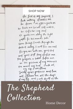 the shepherd collection - shop now