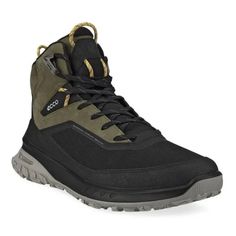 New In Boxsee Pictures Color Name: Black Grape Leaf 824314 59749 Even On The Coldest Winter Days, You Can Still Reconnect With Nature In The Ecco Ult-Trn, A Scandinavian Take On The Classic Leather Hiking Boot. With 400g Primaloft Bio Insulation And The Pfc-Free Waterproof Membrane, Your Feet Will Stay Warm And Dry When You Hit The Trails. Modern, Lighter Look With A Mix Of Full Grain And Nubuck Leathers Made In Ecco's Gold-Rated Tanneries, Combined With Premium Textiles Ultra-Warm 400g Primalof Black Sneakers For Adventure, Black Rugged Hiking Boots For Adventure, Black Adventure Sneakers With Vibram Sole, Rugged Black Hiking Boots With Rubber Sole, Black Rugged High-top Waterproof Boots, Rugged Black High-top Waterproof Boots, Black Leather Hiking Boots For Adventure, Black Work Boots With Rubber Sole For Outdoor, Black Rugged Waterproof Boots With Vibram Sole