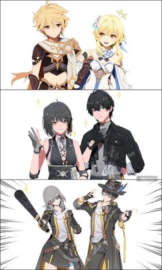 Anime Siblings, Wuthering Waves, Fandom Crossover, Transformers Artwork, Fandom Funny, Cartoon Crossovers, Honkai Star Rail, Stray Dogs Anime, Anime Crossover