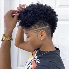 Natural Haircuts, Natural Hair Haircuts, Short Natural Haircuts, Shaved Hair Designs, Hair 2022