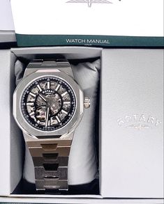 Purchase this Rotary mens skeleton watch, available for a limited time only! #watch #watches #mens #gifts #giftideas #giftideasforboyfriend #giftideasforhim #jewelry #luxury #designer #surreywatches Jewelry Luxury, 100m, Water Sports, Watch Brands