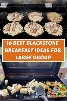 Start your day off right with these amazing Blackstone Breakfast Recipes. From pancakes to breakfast tacos, potato, sandwiches, burritos, biscuits, pancakes to homemade McGriddle sandwiches, this list has something for everyone so you can be sure the whole family will love it. These recipes are perfect for camping trips or large groups#blackstonebreakfast#breakfast#campingrecipes Mcgriddle Sandwiches, Blackstone Breakfast Ideas, Tacos Potato, Breakfast Tailgate Food, Homemade Mcgriddle, Blackstone Breakfast, Grill Breakfast, Breakfast Sausage Links, Breakfast Cooking