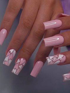 Get your fingertips ready for the most glamorous night of the year with these fabulous New Year’s nails that scream celebration! Long Summer Nail Ideas, Nail Practice, Russian Manicure, Barbie Vibes, Nails Trend, Barbie Core, Valentine Nails, Colorful Nail, Cute Acrylic Nail Designs