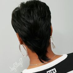 Pixie Quick Weave Black Women, Black Hairstyles Braids, Biolage Hair, Short Weave Hairstyles, Black Hair Short Cuts, Kelly Cut, Short Weave, Cut Life, Mohawks