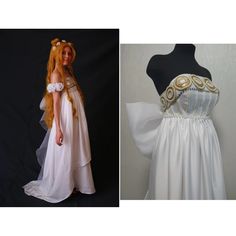 Dress can be made for custom any size (for the child and adult).Costume included dress with bow and sleeves.Write me if you want silver rings instead of gold!You can choose a bow color: purple or white.The costume will be ready in 46 weeks.After purchase, I will send you a list of required measurements. Please don't forget to check your mailbox___Free worldwide shipping!Please note that we ship all parcels from Russia. Usually shipping time takes 35 weeks, but sometimes there may be delays becau Princess Serenity Dress, Sailor Moon Inspired, Gown Ideas, Dress Anime, Queen Princess, Princess Serenity, Moon Princess, Usagi Tsukino, Designer Wedding Gowns