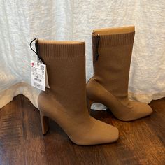 Size 7.5 // 38 Brand New, Never Worn Zara Shoes, Brown Color, Bootie, Bootie Boots, Ankle Boots, Size 7, Zara, Women Shoes, Brand New