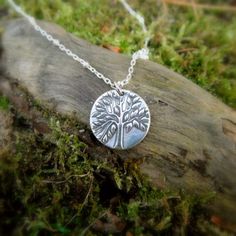 Tree of Life Necklace Artisan Handcrafted with by SilvanArts, $29.00 Tiny Tree, Silver Leaf Bracelet, Leaf Bracelet, Fine Silver Jewelry, Tree Necklace, Tree Of Life Necklace, Eco Friendly Jewelry, Leaf Jewelry, Silver Pieces