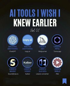 an image of a poster with the words at tools i wish i knew earlier