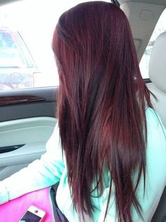 Hair Color Red Ombre, Dark Red Hair Color, Hair Colorful, Red Ombre Hair, Cherry Coke, Dark Red Hair, Hair Dark, Burgundy Hair, Ombre Hair Color