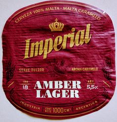 an imperid label is displayed on the wall