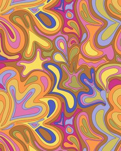 an abstract background with colorful swirls and colors on the bottom half of the image