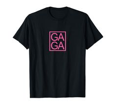 PRICES MAY VARY. This GA GA graphic funny design makes a great gift for mother, grandmother, girlfriend, just promoted grandma, wife, lady, mom, dad, boyfriend, grandpa, friend and for Gaga fans! All you need is this GAGA tee to show your LOVE to the best gaga ever! Cool inspiring minimalist design. Make your loved ones happy. Awesome holiday gift, Birthday present, Mother's Day, Father's Day, Valentines, Thanksgiving, Christmas gift. Great for gym, fitness, work, pleasure, matching family tees. Typography T Shirt, Family Tees, Typography Tshirt, Gift For Mother, Gym Fitness, Birthday Present, Thanksgiving Christmas, Mom Dad, Gift Birthday