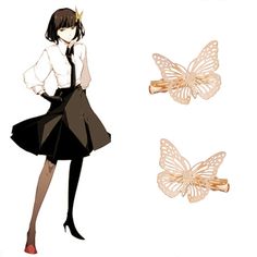 Anime Bungo Stray Dogs Hairpin Cosplay Akiko Yosano Butterfly Hair Clip Headwear Cosplay Costume Yosano Butterfly, Yosano Cosplay, Akiko Yosano, Anime Bungo Stray Dogs, Butterfly Hair Clip, Butterfly Hair, Halloween Carnival, Stray Dogs, Bungo Stray Dogs