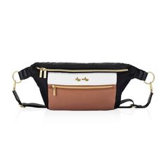 Let’s go! Our Ritzy Pack™ Fanny Pack Crossbody Diaper Bag is ready for travel, errands, quick trips and everyday adventures. With 6 total pockets, including 4 spacious zippered pockets to keep your belongings safe, this bag is your on-the-go bestie for storing essentials like your phone, wallet, keys and more. Wear it as a fanny pack, crossbody or belt bag - and customize the look with the comfortable, adjustable strap. It includes a coordinating changing pad so you're always prepared for emerge Sporty Belt Bag With Pockets For Travel, Couch Bag, Crossbody Fanny Pack, Baby Cleaning Products, Itzy Ritzy, Pack Bag, Baby Necessities, Coffee Cream, Everyday Adventures