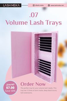 Volume Lash Trays Artist Essentials, Lash Trays, Lash Supplies, Lash Extension Supplies, Lash Products, Luxury Lashes, Lash Adhesive, Black Luxury, For Lash