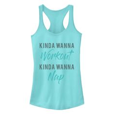 "This ""work or nap"" racerback tank is perfect for working out in or lounging around in. Crewneck FABRIC & CARE Machine wash - Delicate Fabric: Cotton, Polyester Size: Small. Color: Brt Green. Gender: female. Age Group: kids. Pattern: Graphic. Material: Cotton / Poly." Sports Season Workout Tank Top With Letter Print, Letter Print Tank Activewear For Sports, Sports Letter Print Tank Activewear, Sports Tank Activewear With Letter Print, Sports Activewear Tank With Letter Print, Sporty Letter Print Tank Top For Workout, Functional Activewear With Letter Print For Workout, Functional Letter Print Workout Activewear, Athleisure Activewear For Workout With Letter Print