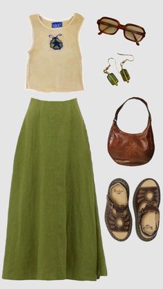 Best Winter Outfits, Earthy Outfits, Diy Vetement, Classy Fashion, Midi Skirts, Boho Hippie, Cute Casual Outfits