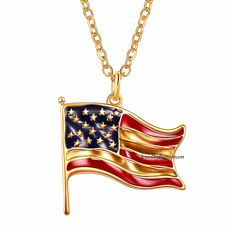 Detail: 14k Gold Plated American flag charm Pendant, US American flag Pendant, US  flag Pendant Jewelry, Enamel flag Pendant ♥Item Name: American flag Pendant ♥Material:  925 Sterling Silver  ♥Gemstone: No ♥Blue, Red and Yellow Enamel ♥Size: 20MM ♥Custom Option:  Yes Jewellrybypoonam Description: Elevate your elegance with the exquisite round-cut diamond Cross Beauty  Diamond Pearls Diamond Pendant n 925 sterling silver two-tone gold plating. These stud pendants feature a captivating round cut o Patriotic American Flag Jewelry For Independence Day, American Flag Jewelry For Independence Day Gift, Red American Flag Jewelry For Independence Day, Patriotic American Flag Jewelry Gift, Patriotic American Flag Jewelry For 4th Of July, American Flag Jewelry For 4th Of July, American Flag Jewelry For 4th Of July Gift, American Flag Jewelry Gift For 4th Of July, Pearl Diamond Pendant